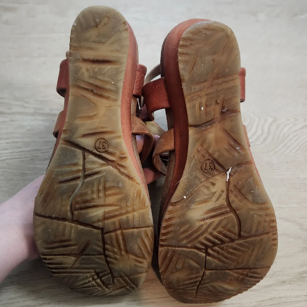 Bohemian Leather Sandals - Picture 7 of 7